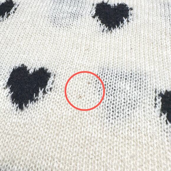 Moth Anthropologie | Women | Alpaca Wool Blend Heart Open Knit Cardigan | Medium - Picture 10 of 11